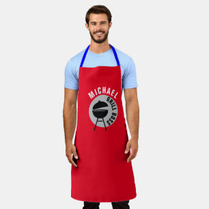 Grill-Boss-Schürze - Personalisierte GRILLEN-Koch- Schürze