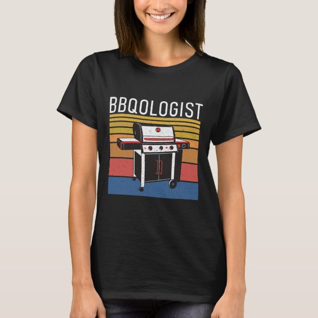 Grill Byrbecue Funny Grilling T-Shirt (Vorderseite)