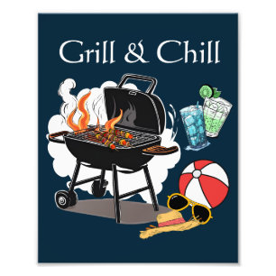 Grill & Chill Fotodruck