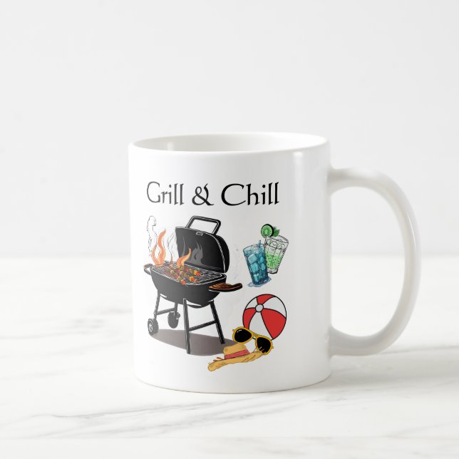 Grill & Chill Kaffeetasse (Rechts)