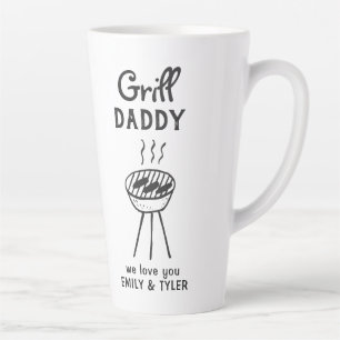 Grill Daddy Cartoon Vater Tag Milchtasse