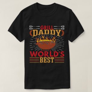 Grill Daddy Weltbester Vatertag - Lustiges BBQ Dad T-Shirt