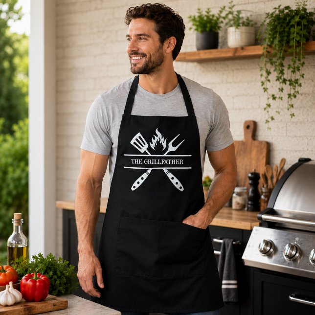 Grill Father Vater GRILLEN Schürze (Von Creator hochgeladen)