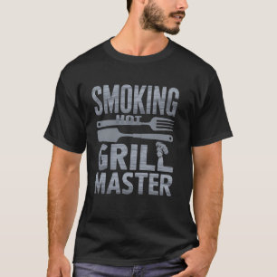 Grill GRILLEN Barbecue Vater Grillen Hot-Smoking G T-Shirt