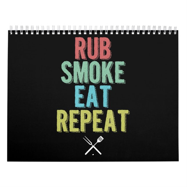 Grill GRILLEN Grill Grillmahlmeer Smoker Kalender (Titelbild)