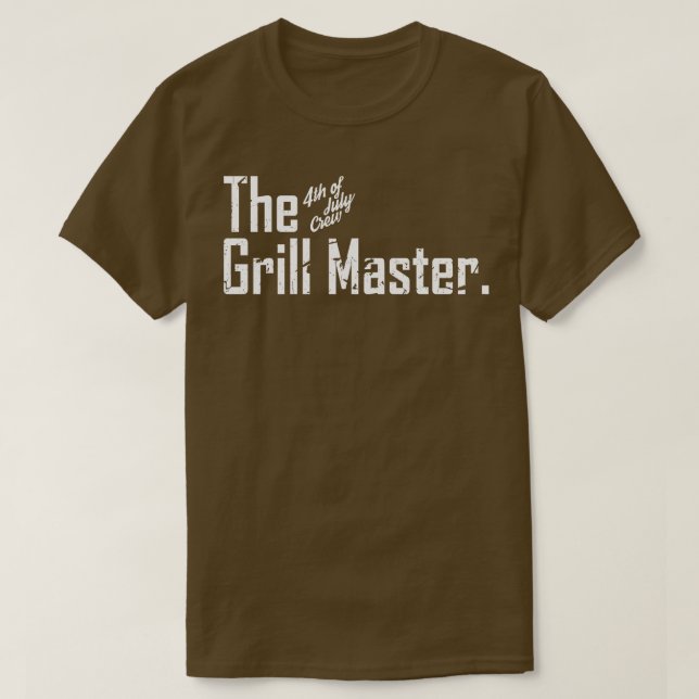 Grill GRILLEN Master 4. Juli Crew T-Shirt (Design vorne)