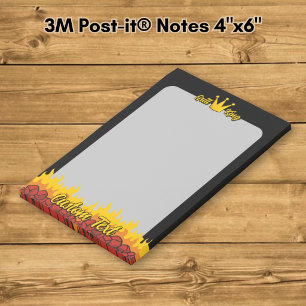 Grill King Crown Post-it Klebezettel