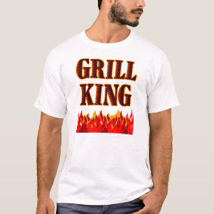 Grill King GRILLEN Sprichwort T - Shirt