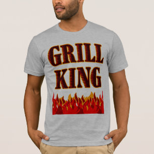 Grill King GRILLEN Sprichwort T-Shirt