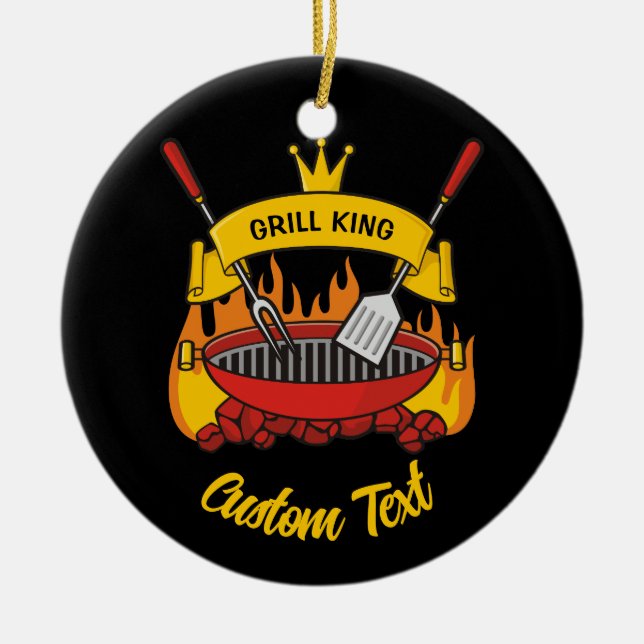 Grill King Keramikornament (Vorne)