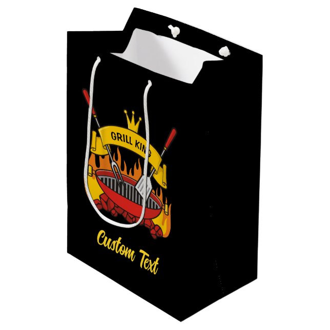 Grill King Mittlere Geschenktüte (Vorderseite Schrägansicht)