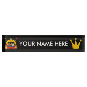 Grill King Namensplakette