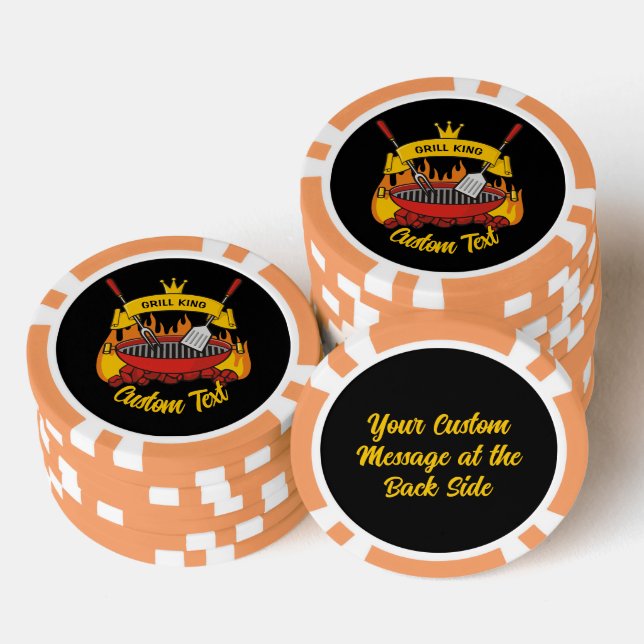 Grill King Pokerchips (Stapel)