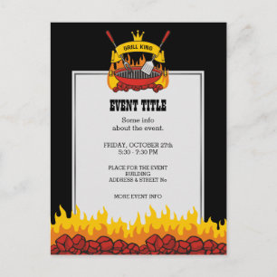 Grill King Postkarte