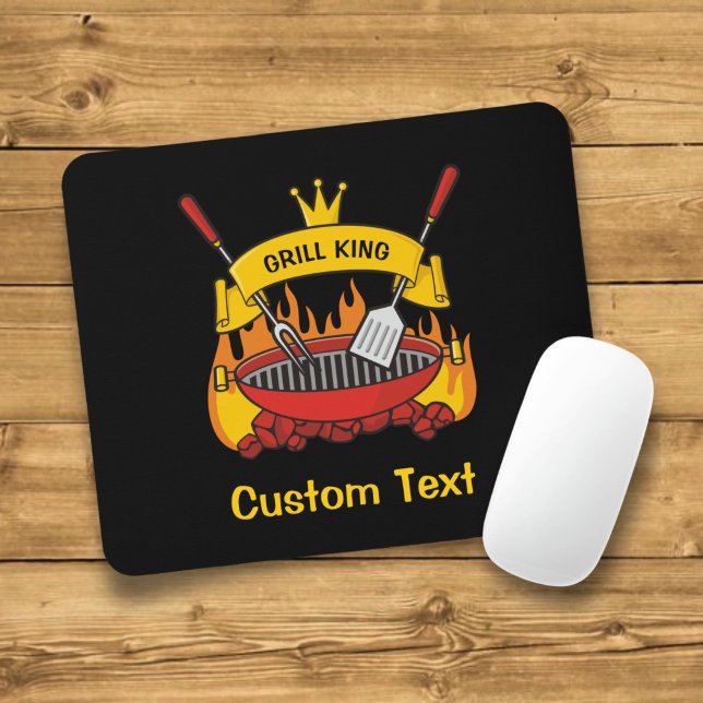Grill König Mousepad (Von Creator hochgeladen)