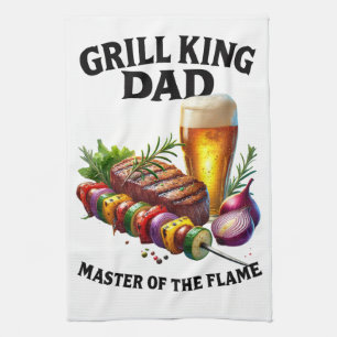 Grill König Vater Geschirrtuch