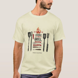 Grill-Lizenz - Flame On, Koch Edition T-Shirt