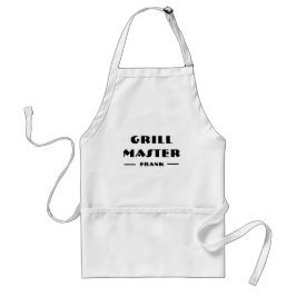 Grill Master Apron - Personalisierte Tasche indivi Schürze