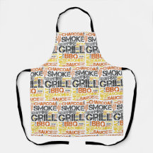 Grill Master BBQ-Typografie