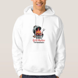 Grill Master Extraordinaire – Funny BBQ Lover  Hoodie