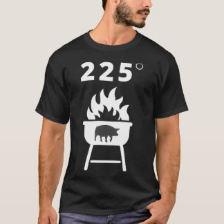 Grill Master Grillen GRILLEN 225 Grad Rauch Graph T-Shirt