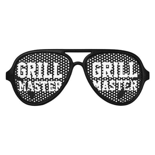 Grill Master GRILLEN Party | Sonnenbrille für Männ (Vorderseite)
