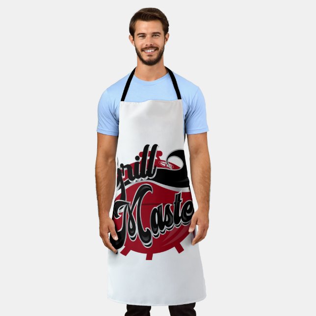 Grill Master Große Schürze (Getragen)