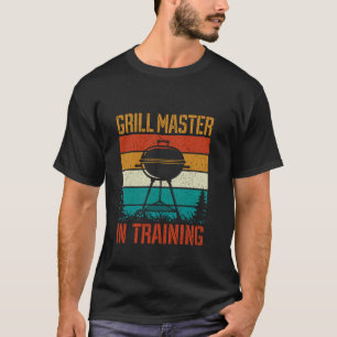 Grill Master in Ausbildung Funny GRILLEN Lover Ret T-Shirt