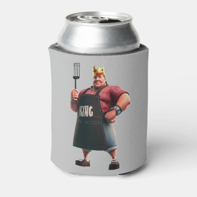 Grill Master King of the Grill Can Cooler Dosenkühler (Kanne Rückseite)