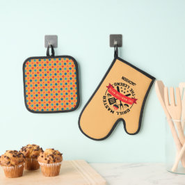 Grill Master Legende Ofenhandschuh & Topflappen-Set