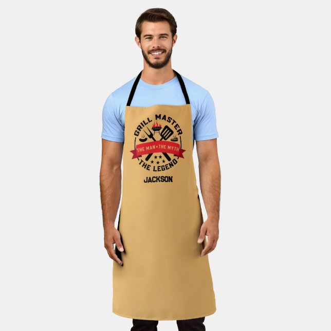 Grill Master Legende Schürze (Getragen)