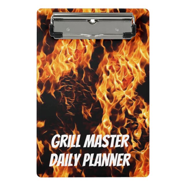 Grill Master Mini Klemmbrett (Vorderseite)