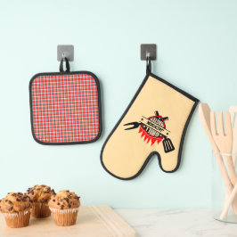 Grill Master Ofenhandschuh & Topflappen-Set