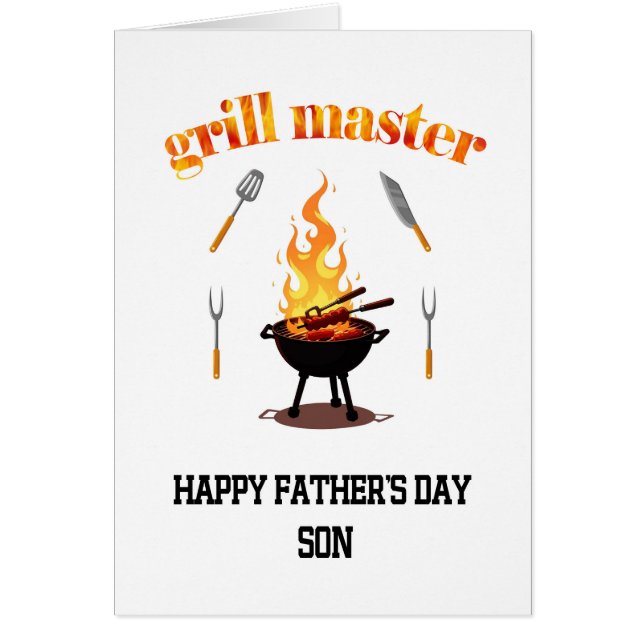 Grill Master Son Vathers Day (Vorne)