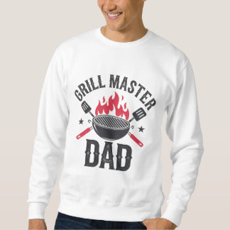 Grill Master Vater - Funny GRILLEN Father's Day Gi Sweatshirt
