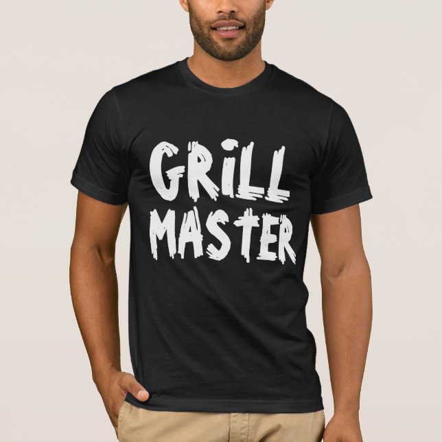 GRILL MASTER VATER - VATER'S DAY T - SHIRT (Vorderseite)