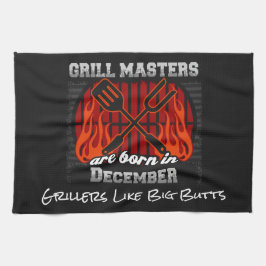 Grill Masters sind Geboren im Dezember Hinzufügen  Küchentuch