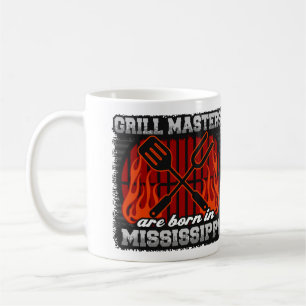 Grill Masters sind in Mississippi Geboren Kaffeetasse