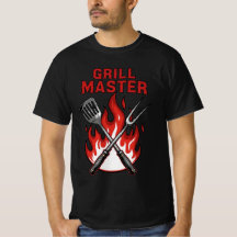 Grill Meister – BBQ Vatertags-T-Shirt