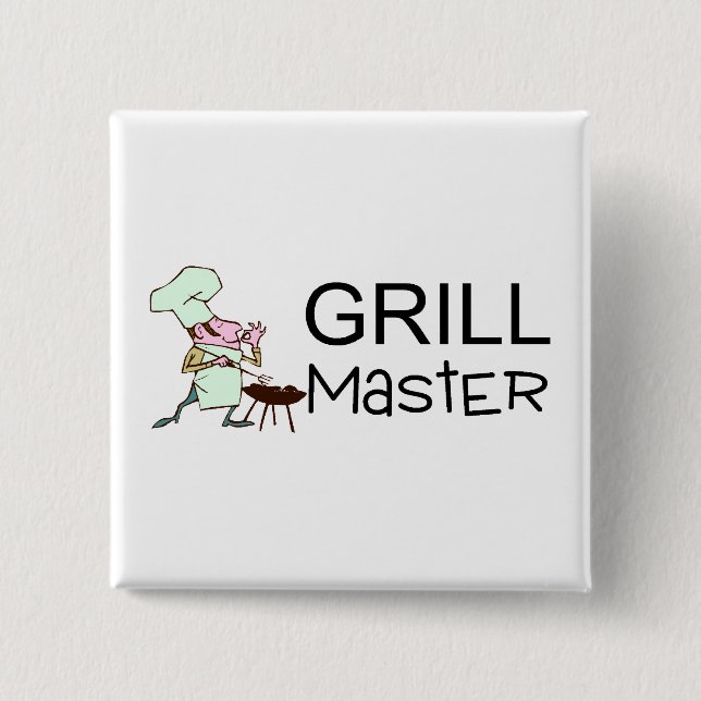 Grill-Meister Button (Vorderseite)