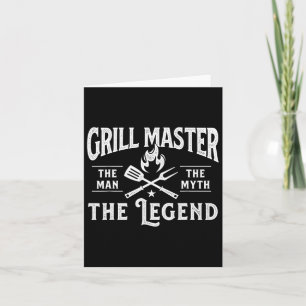 Grill Meister des Menschen Der Mythos der Legende  Karte