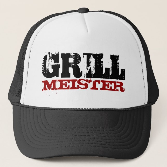 Grill meister Hut Truckerkappe (Vorderseite)