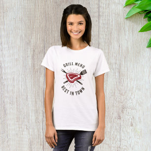 Grill-Menü Bestes der Stadt T-Shirt