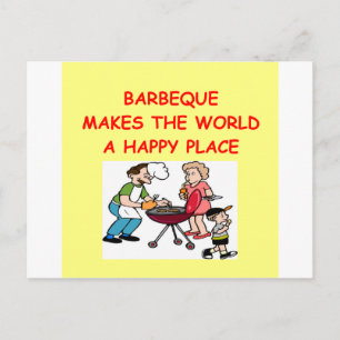 Grill Postkarte