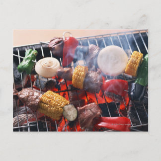 Grill Postkarte