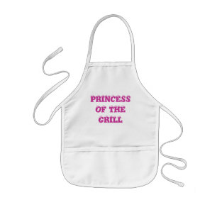 Grill-Prinzessin Fashion Design durch Janz Kinderschürze