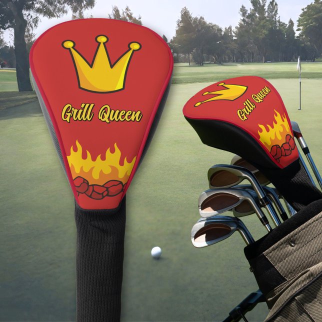 Grill Queen Crown Golf Headcover (Von Creator hochgeladen)