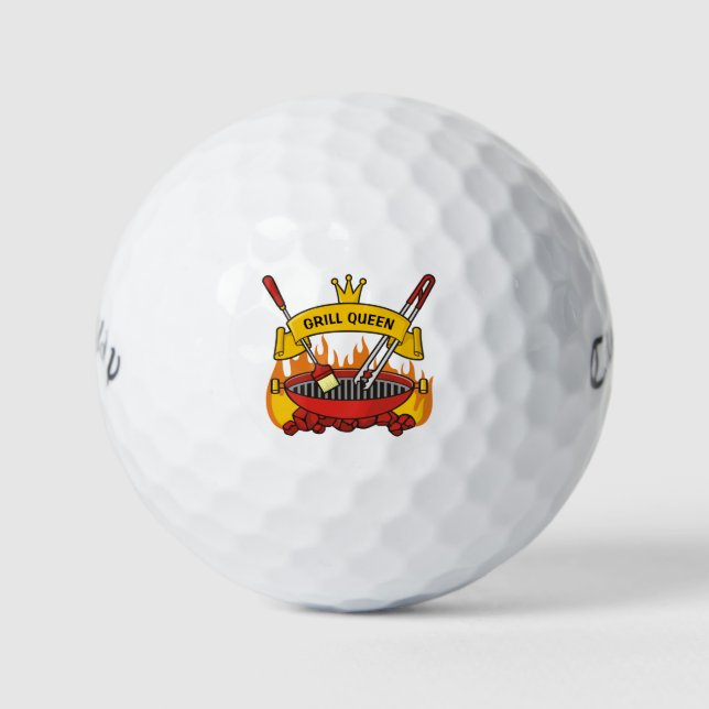 Grill Queen Golfball (Vorderseite)