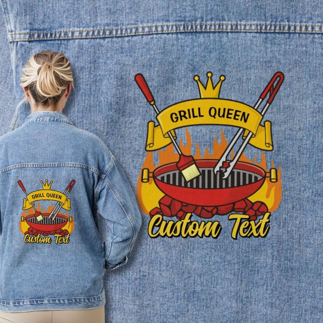 Grill Queen Jeansjacke (Von Creator hochgeladen)