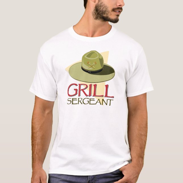 Grill-Sergeant T-Shirt (Vorderseite)